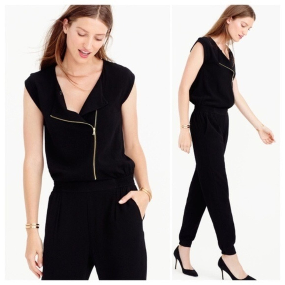 J.Crew Black Jumpsuit - size 2